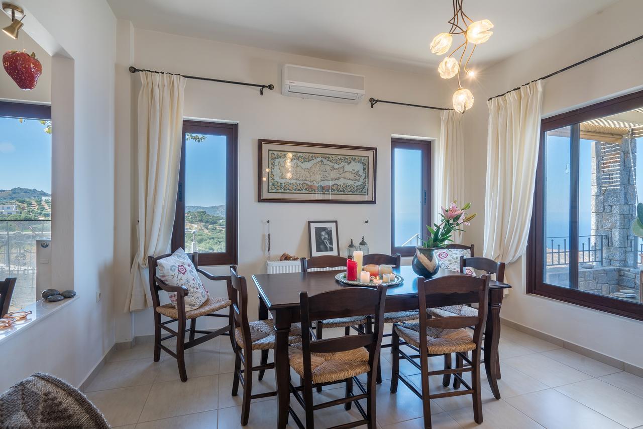אגיה פלגיה קיתירה Sea Views At Villa Anemomylos With Heated Pool, Ping Pong And Tennis מראה חיצוני תמונה