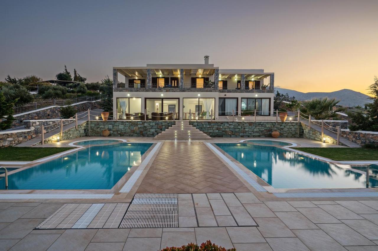 אגיה פלגיה קיתירה Sea Views At Villa Anemomylos With Heated Pool, Ping Pong And Tennis מראה חיצוני תמונה